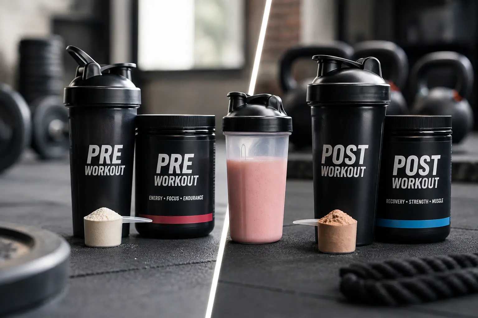 Best Pre-Workout and Post-Workout Supplements