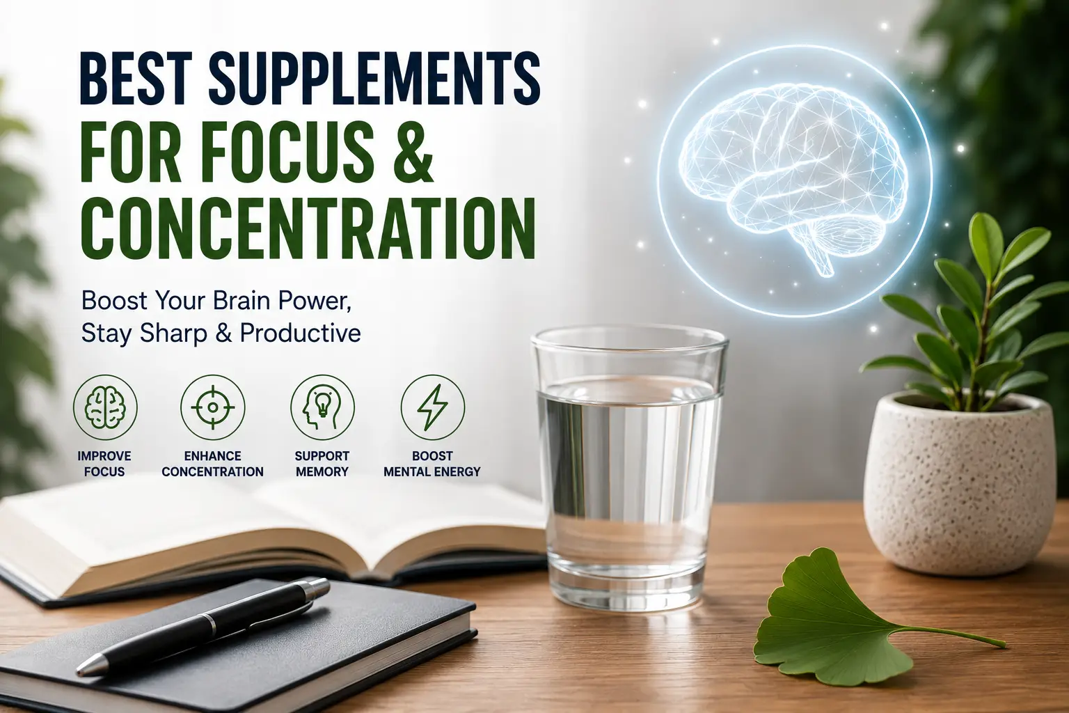 Best Supplements for Focus and Concentration