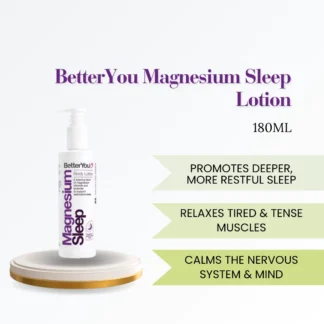 BetterYou Magnesium Sleep Lotion 180ml bottle