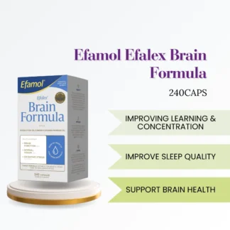 Efamol Efalex Brain Formula 240 caps - High in Omega 3 & 6 (Old Formula)