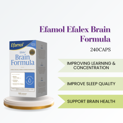 Efamol Efalex Brain Formula 240 caps - High in Omega 3 & 6