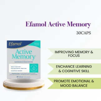 Efamol Efalex Active Memory 30 Capsules - Healthy Brain