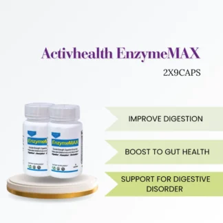 ActivHealth EnzymeMAX 9 Capsules - WellbeingSG