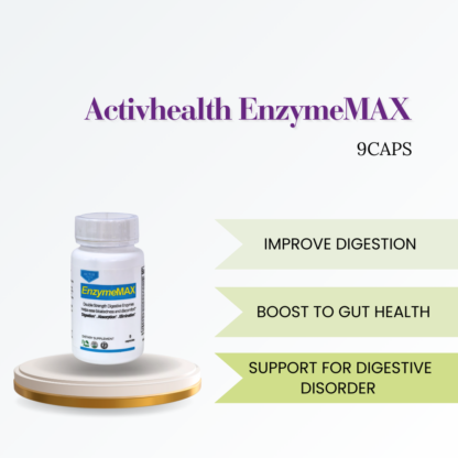 ActivHealth EnzymeMAX 9 Capsules - WellbeingSG