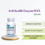 ActivHealth EnzymeMAX 90 Capsules - Digestive Enzyme Supplement
