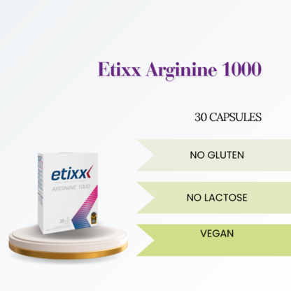 Etixx Arginine 1000 (30 Capsules)