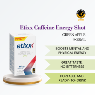 Etixx Caffeine Energy Shot Green Apple 9*25ml