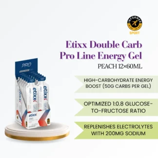 Etixx Double Carb Pro Line Energy Gel 12 x 60ml