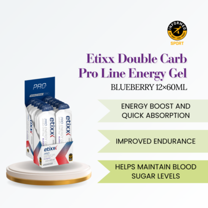 Etixx Double Carb Pro Line Energy Gel 12 x 60ml