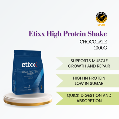 Etixx High Protein Shake Chocolate 1000G