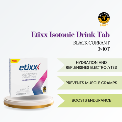 Etixx Isotonic Drink Tabs Blackcurrant and Lemon 3*10T - Image 2