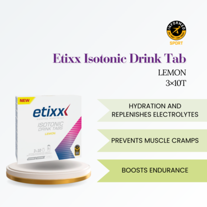 Etixx Isotonic Drink Tabs Blackcurrant and Lemon 3*10T