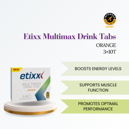 Etixx Multimax Drink Tabs Orange 3x10T