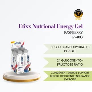 Etixx Energy Gel Raspberry 12x40ml