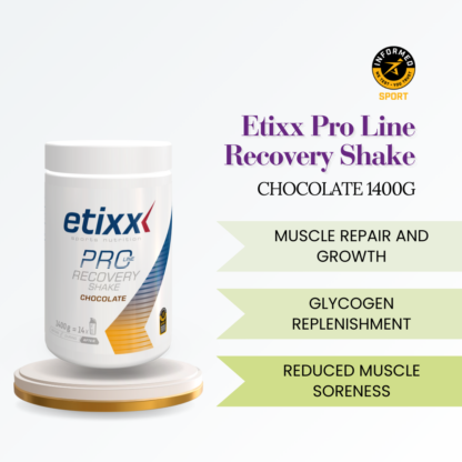 Etixx Pro Line Recovery Shake Banana and Chocolate - 1400g - Image 2