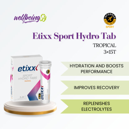 Etixx Sport Hydro Tab Raspberry and Tropical 3x15T