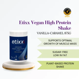 Etixx Vegan High Protein Shake - Vanilla Caramel Flavour 875g