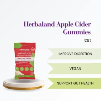 Herbaland Apple Cider Vinegar Gummies 30g (Halal)