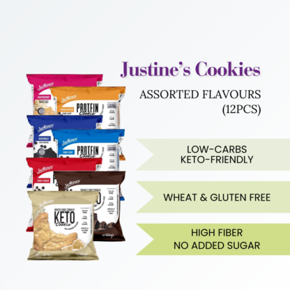 Justine's Cookies - Assorted Flavours (Box of 12)