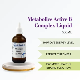 Metabolics B Complex Liquid 100ml - Bioavailable, coenzyme form
