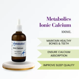 Metabolics Ionic Calcium 100ml - Healthy Bones & Teeth