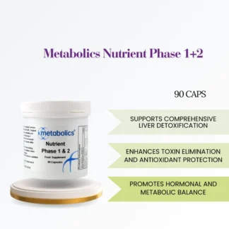 Metabolics Nutrient Phase 1+2 - 90 capsules