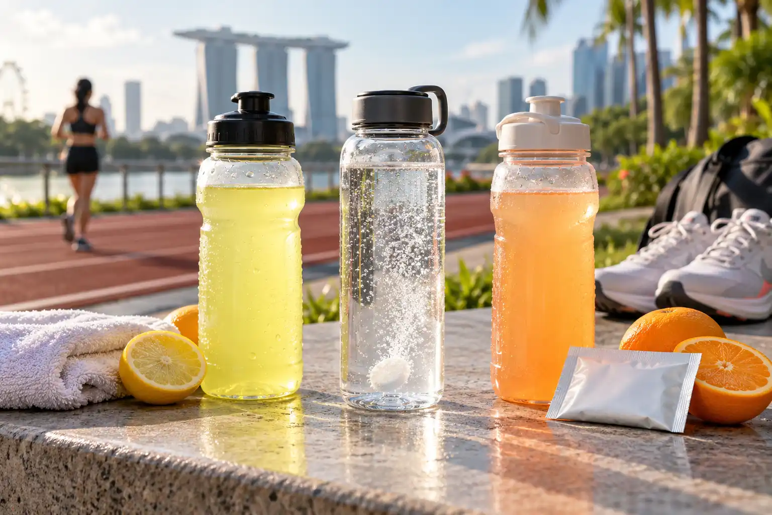 Morning Hydration by the Track