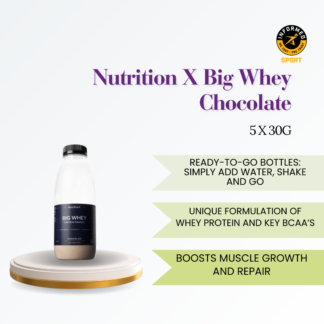 Nutrition X Big Whey Chocolate in Bottle 5x30g