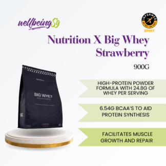 Nutrition X Big Whey Strawberry 900g