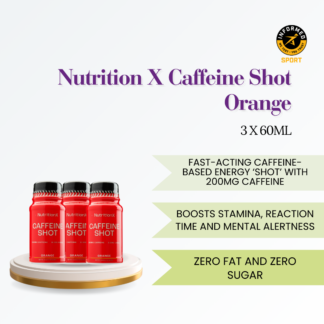 Nutrition X Caffeine Shot Orange 3x60ml