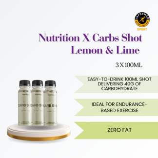 Nutrition X Carb shot Lemon Lime 3x100ml