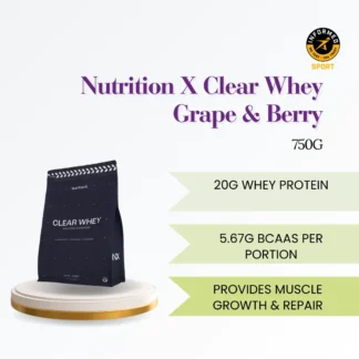 Nutrition X Clear Whey Grape & Berry 750g