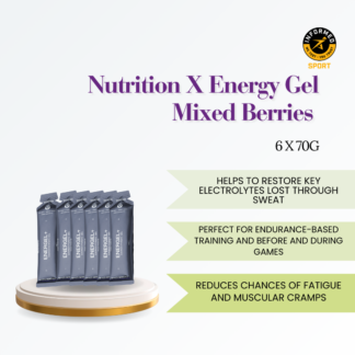 Nutrition X Energy Gel Mixed Berries 6x70g
