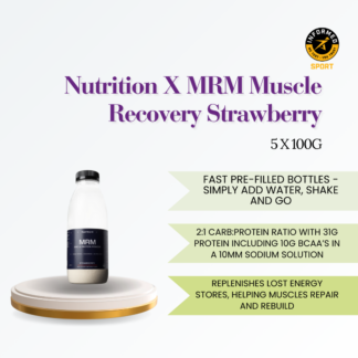 Nutrition X MRM Muscle Recovery Strawberry 5X100g
