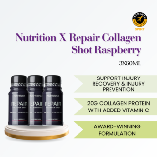 Nutrition X Repair Shot Raspberry 3x60ml