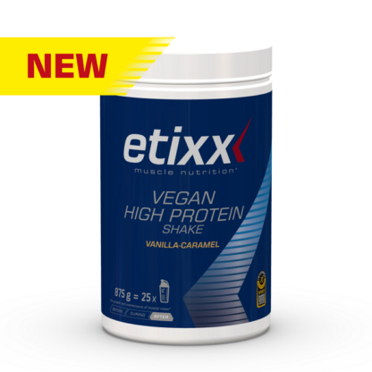 Etixx Vegan High Protein Shake - Vanilla Caramel Flavour 875g - Image 2